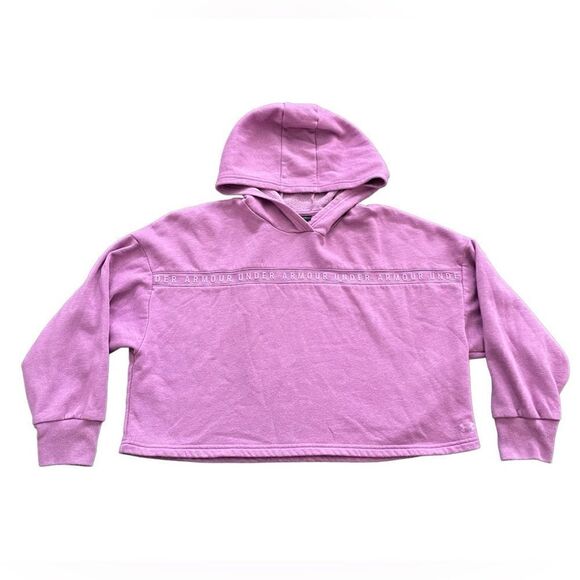Under Armour loose fit crop hoodie - Picture 1 of 3